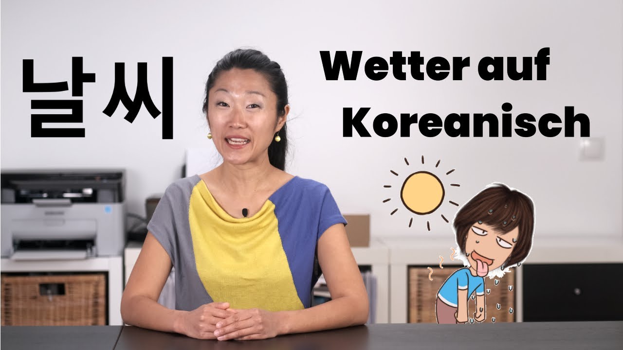 Auf Koreanisch über das Wetter reden ????️⛄☀️❄️
