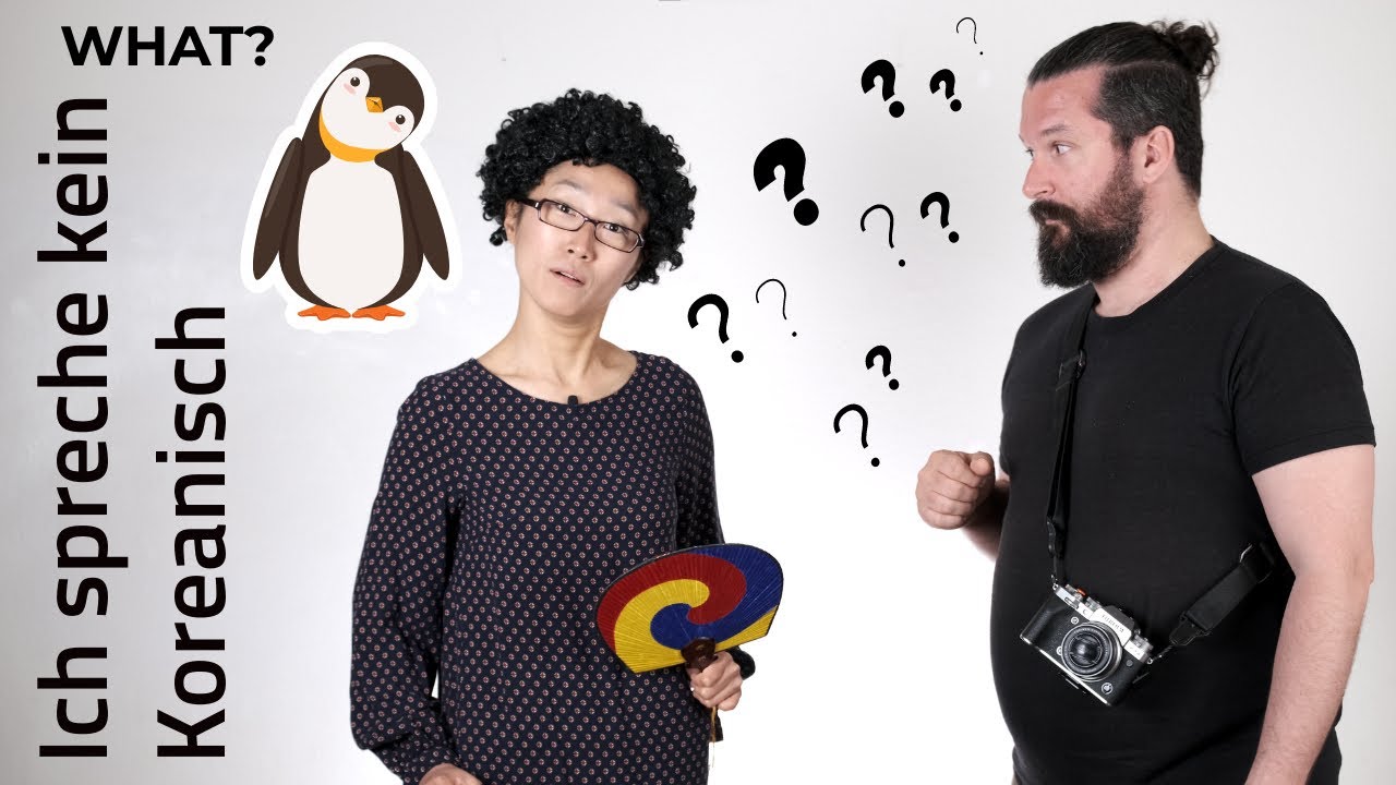 Wie man ICH SPRECHE KEIN KOREANISCH auf Koreanisch sagt 😖
