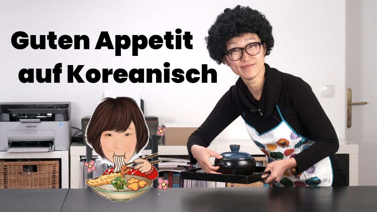 Wie sagt man guten Appetit auf Koreanisch? ????????