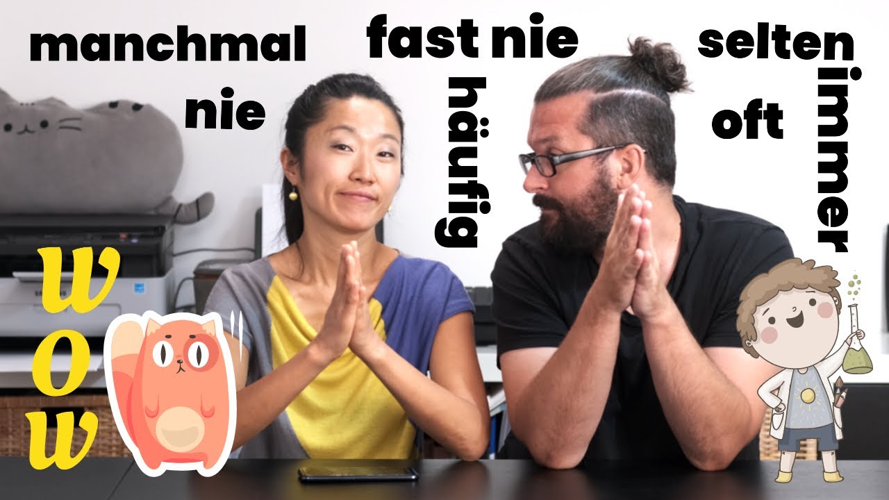 10 koreanische Adverbien der Häufigkeit ????✌???? immer, nie, oft, häufig, manchmal,... auf Koreanisch